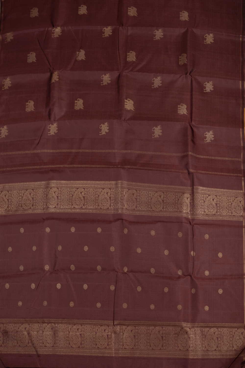 Kanchi Silk Saree-Matkatus 