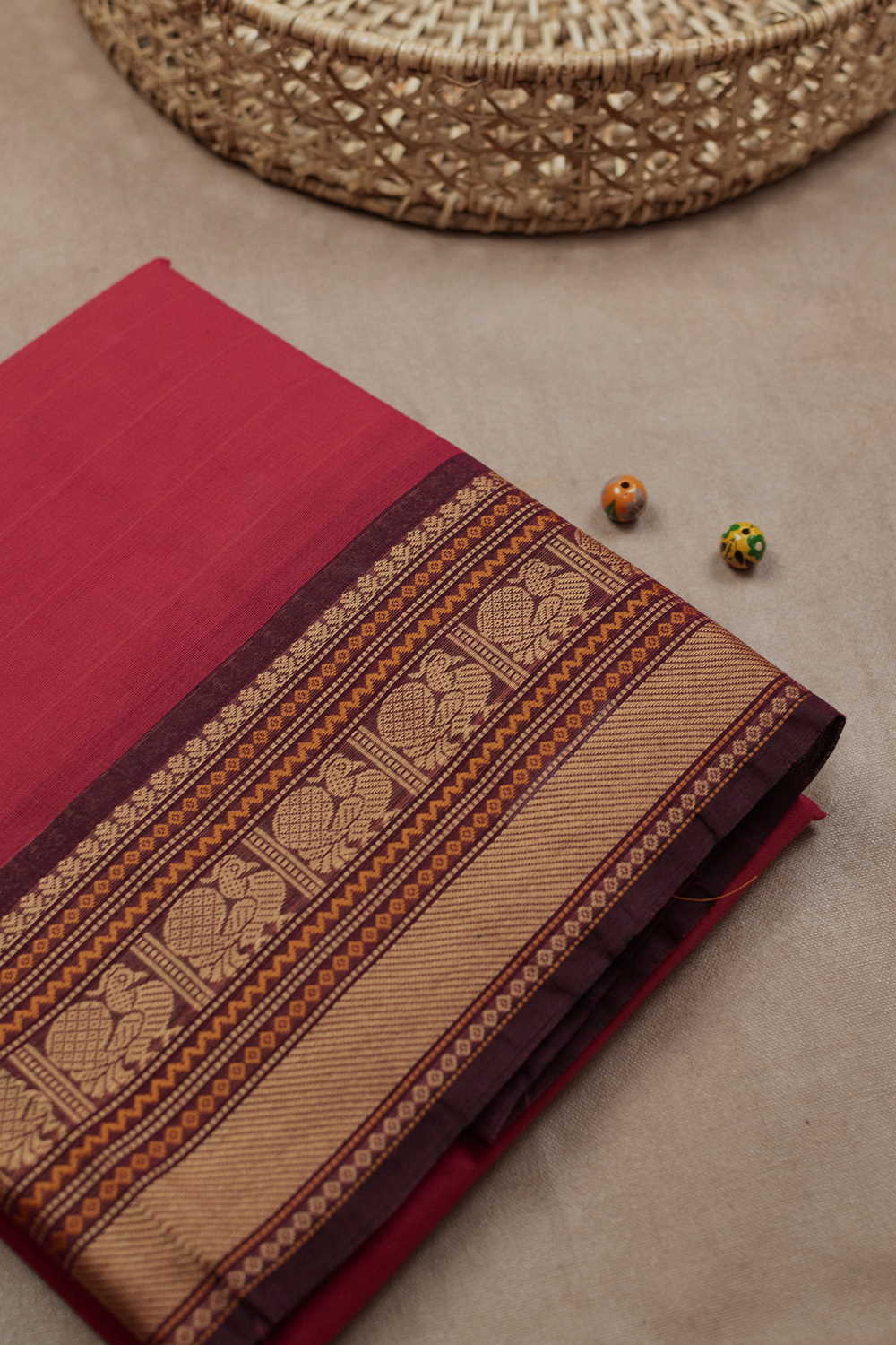 Cotton saree-Matkatus 