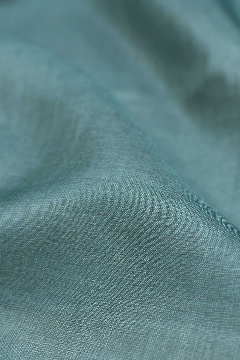 Peacock Green Tussar Fabric