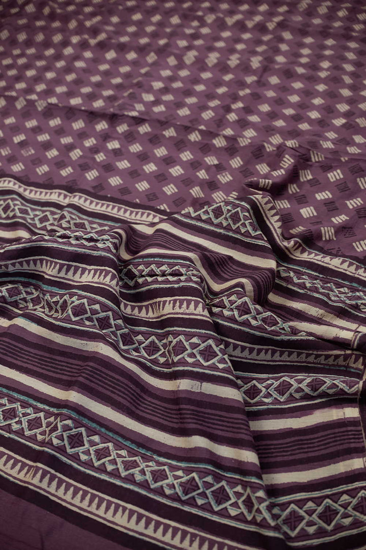 Block Printed Sarees - Matkatus 