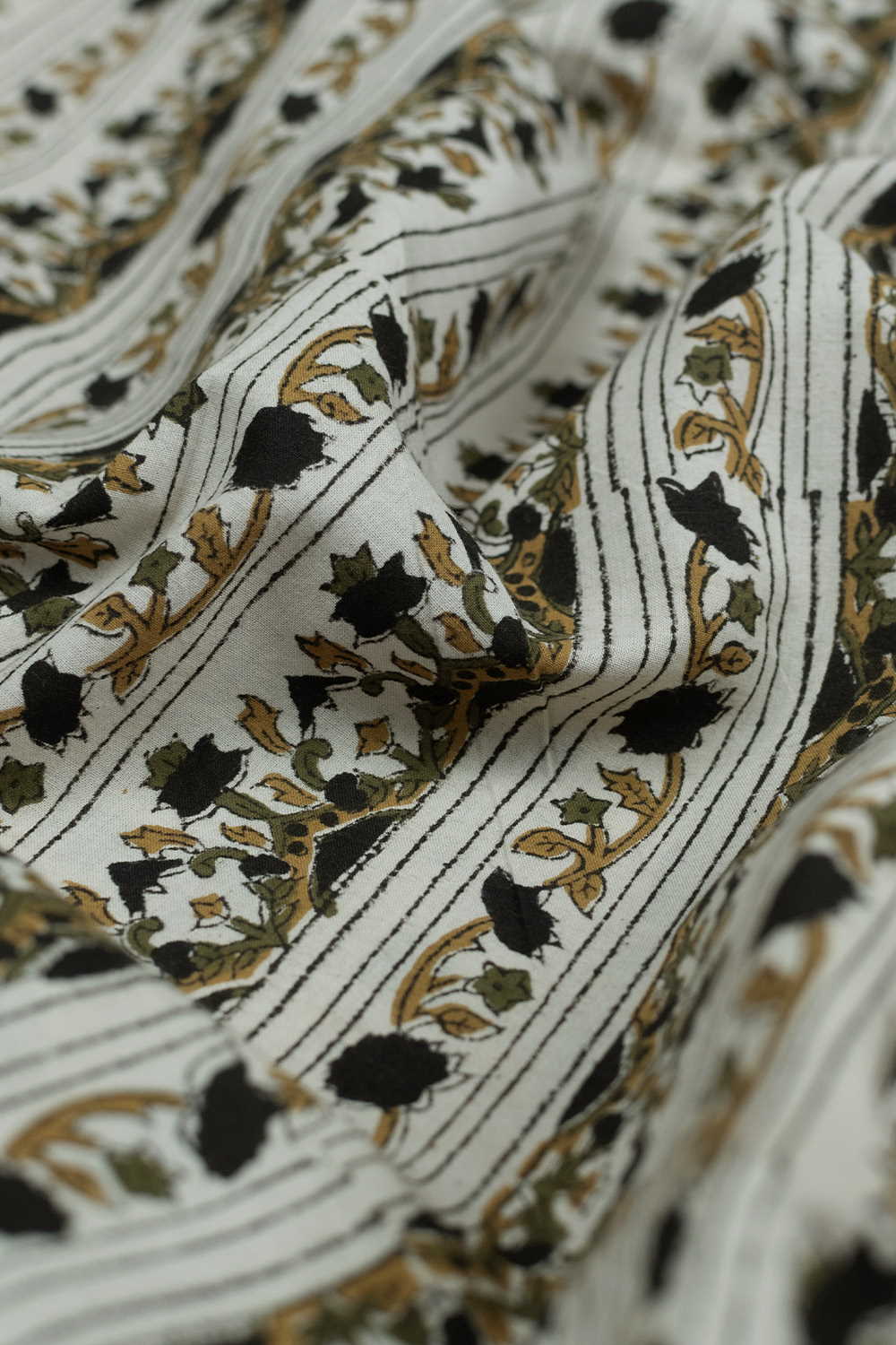 Block Printed Fabric-Matkatus 