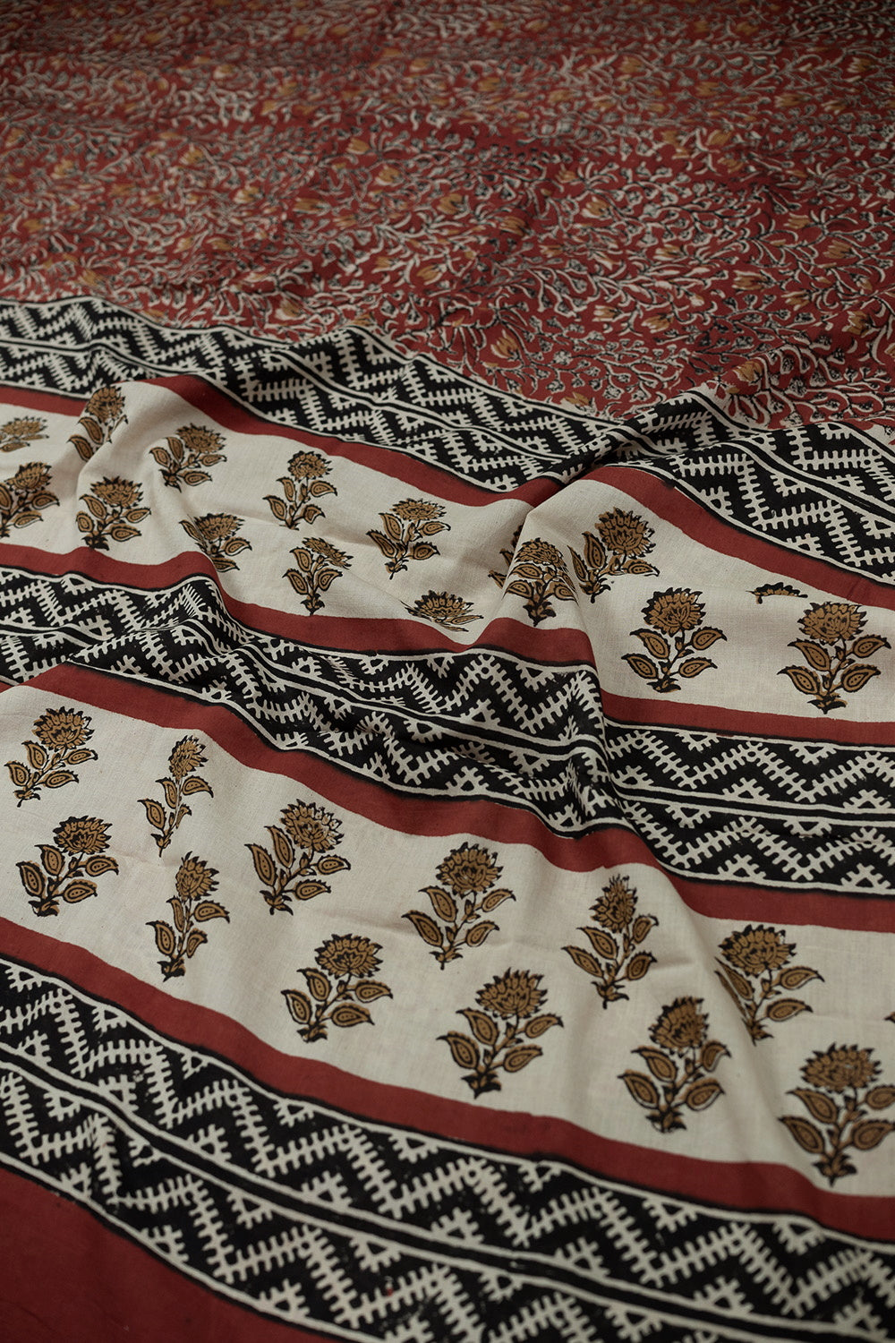 Block Printed Sarees - Matkatus 