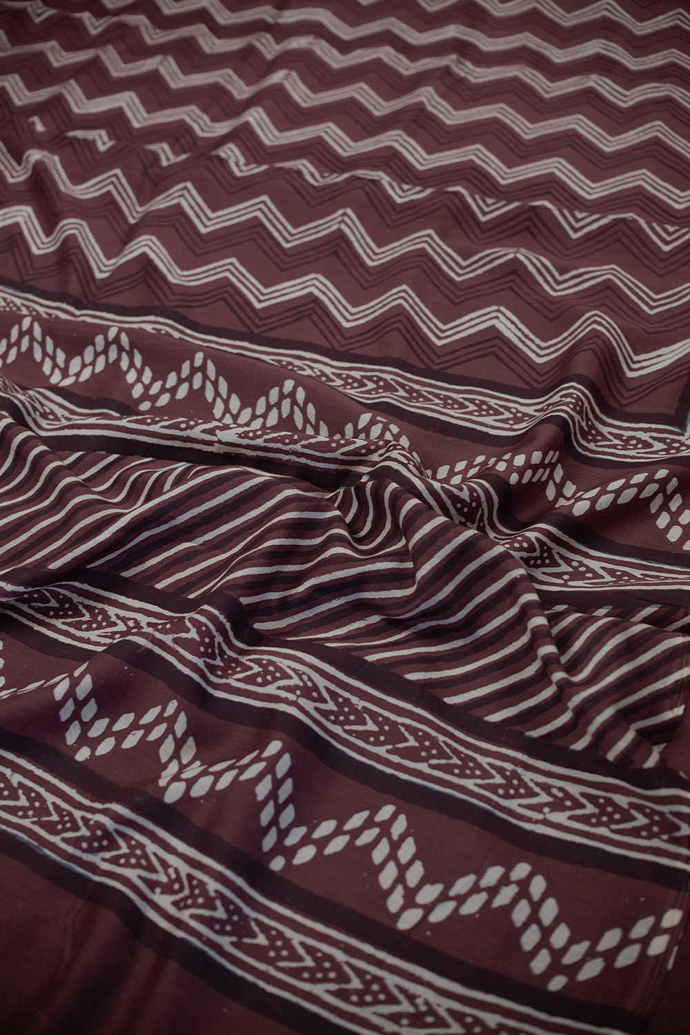 Block Printed Sarees - Matkatus 