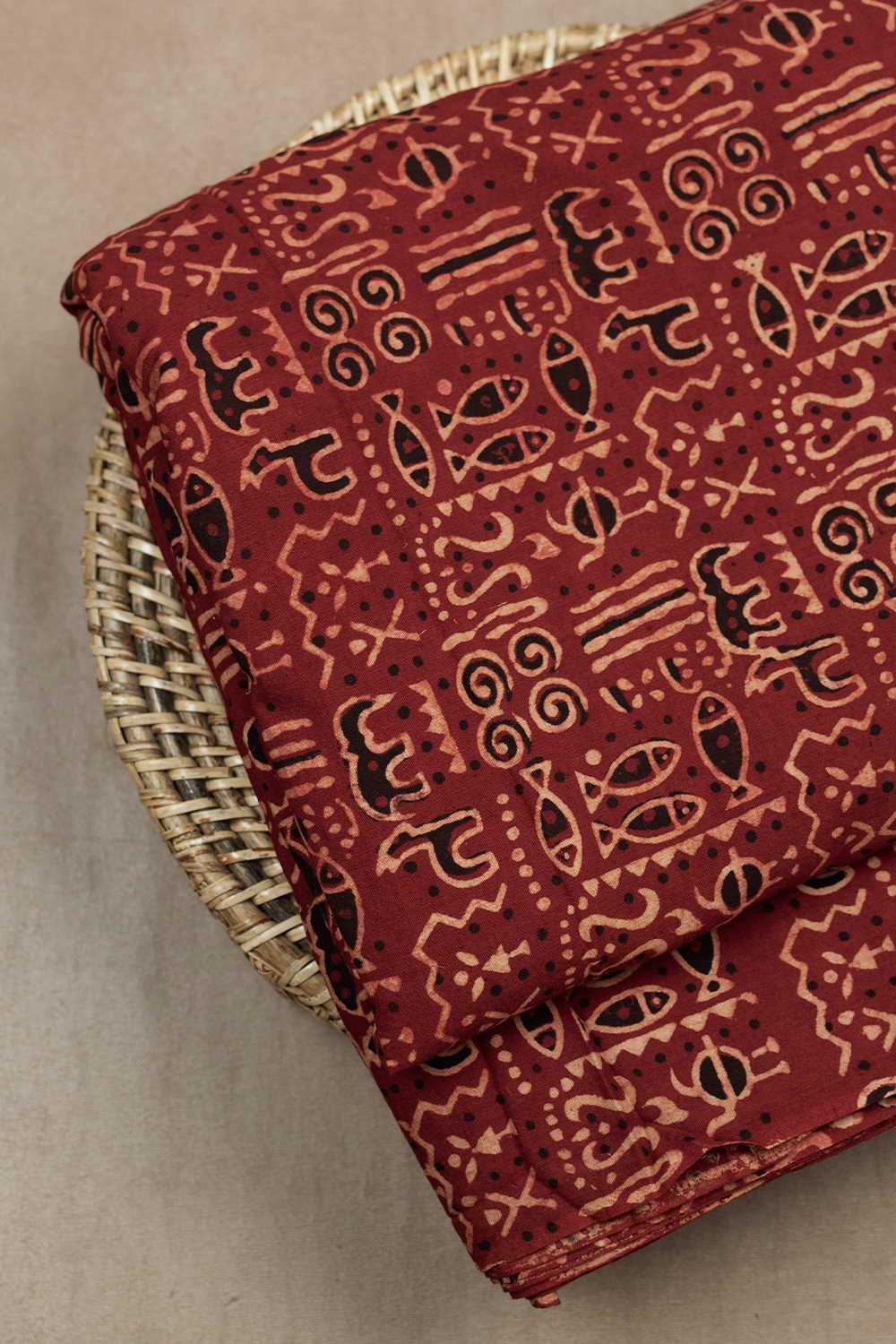 Ajrak Cotton Fabrics-Matkatus