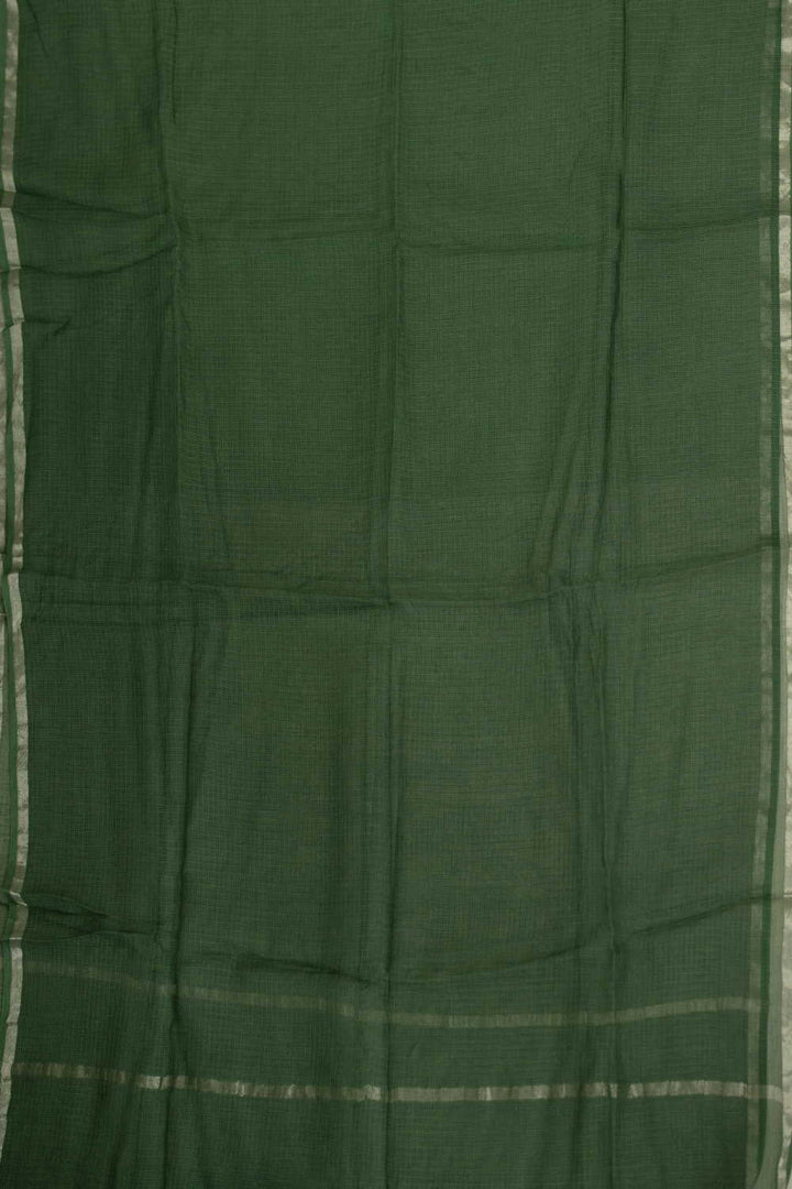 Moss Green Kota Cotton Dupatta