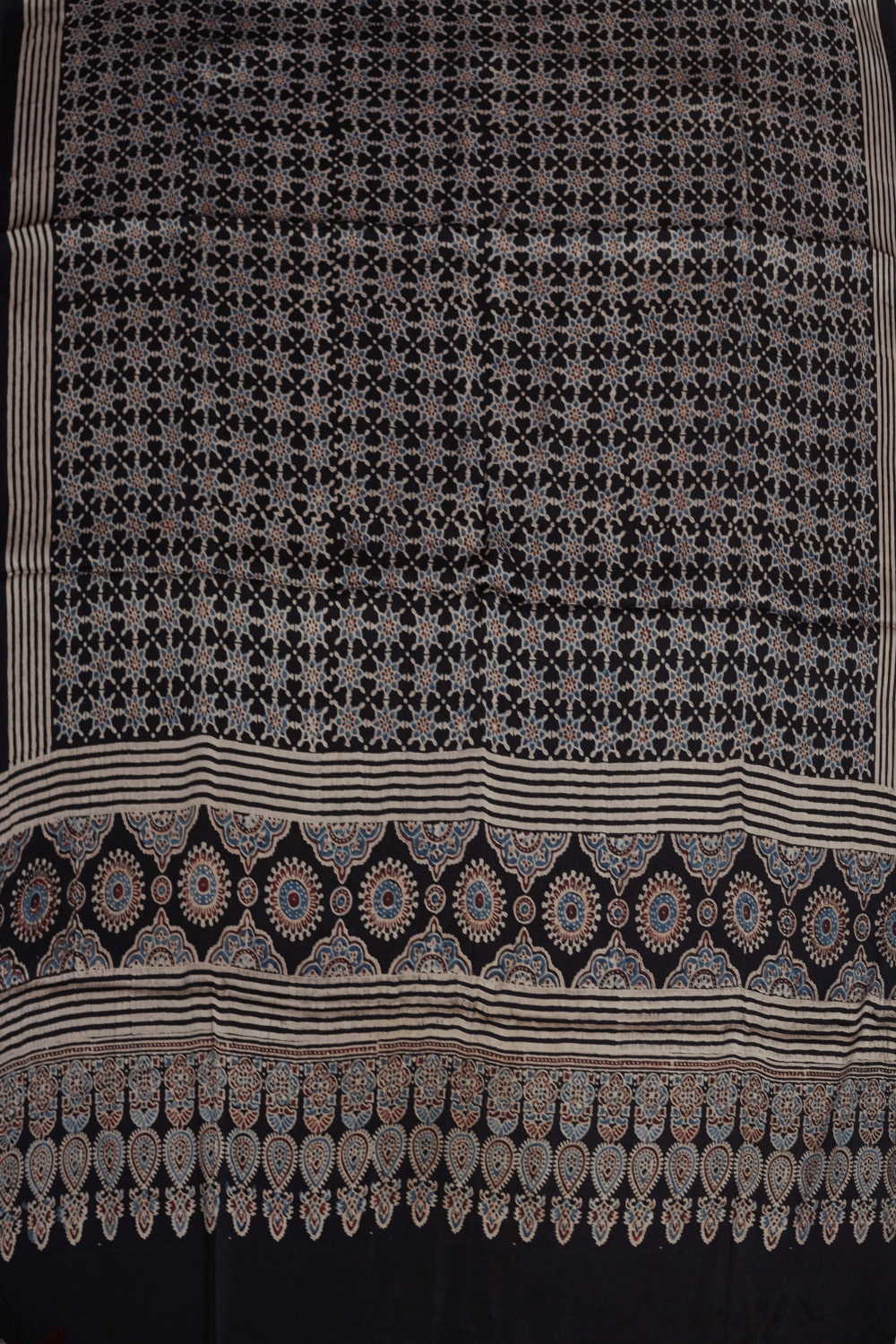 Block Printed Dupattas - Matkatus 