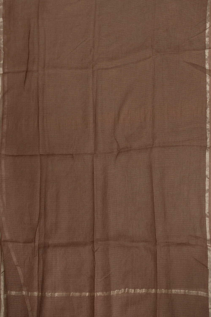 Brown Kota Cotton Dupatta