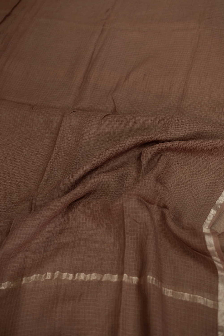 Brown Kota Cotton Dupatta