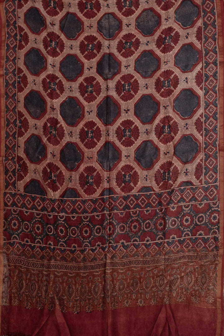 Ajrak Print Dupatta-Matkatus