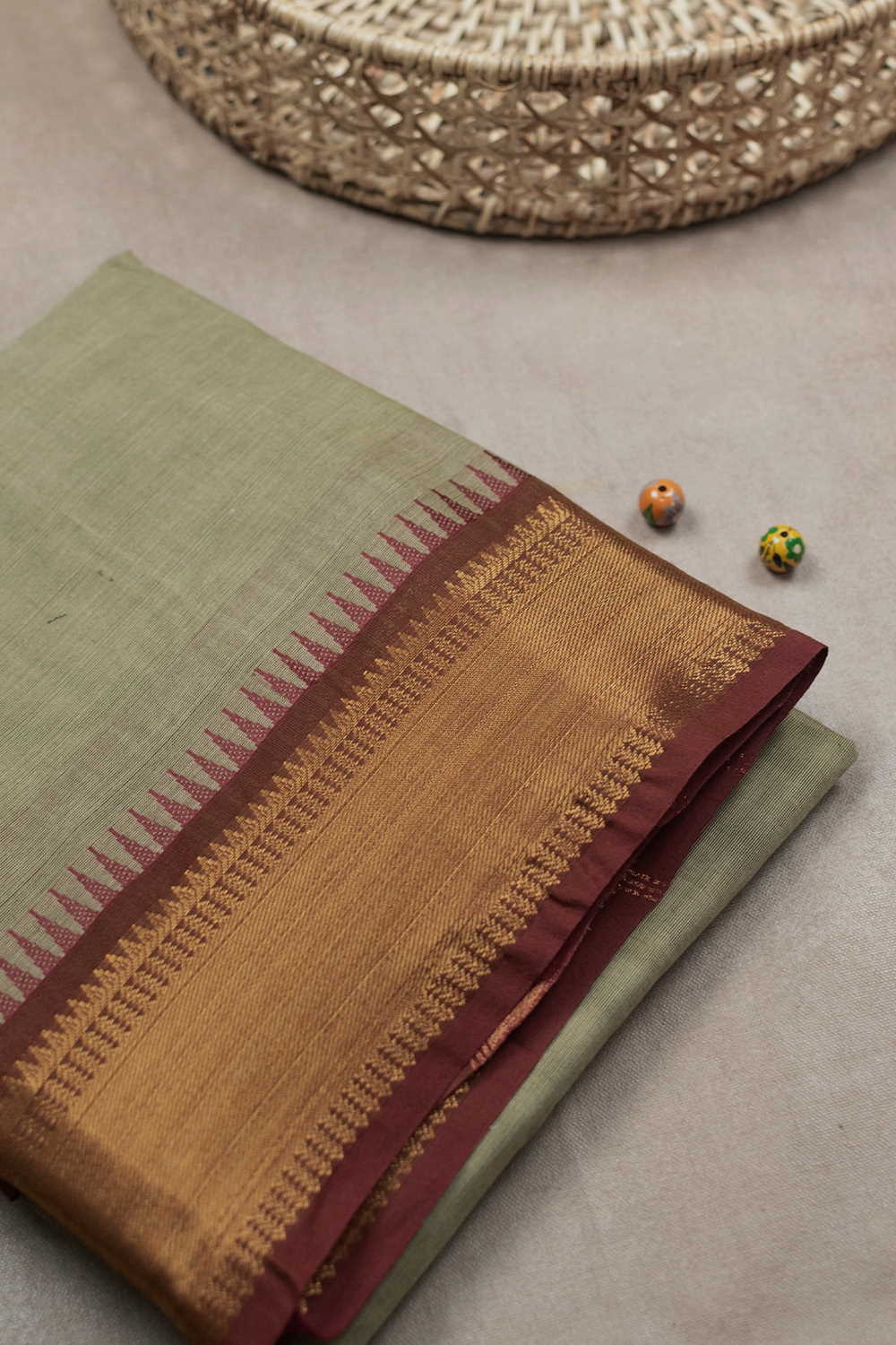 Kanchi Cotton Saree - Matkatus