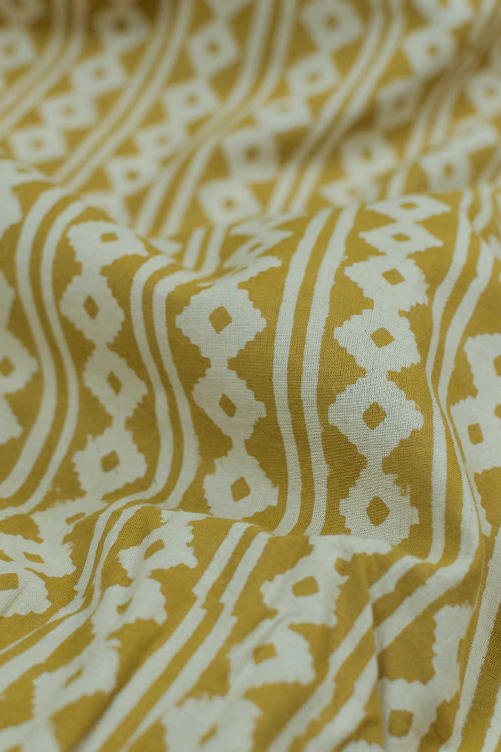 Block Printed Fabric-Matkatus 