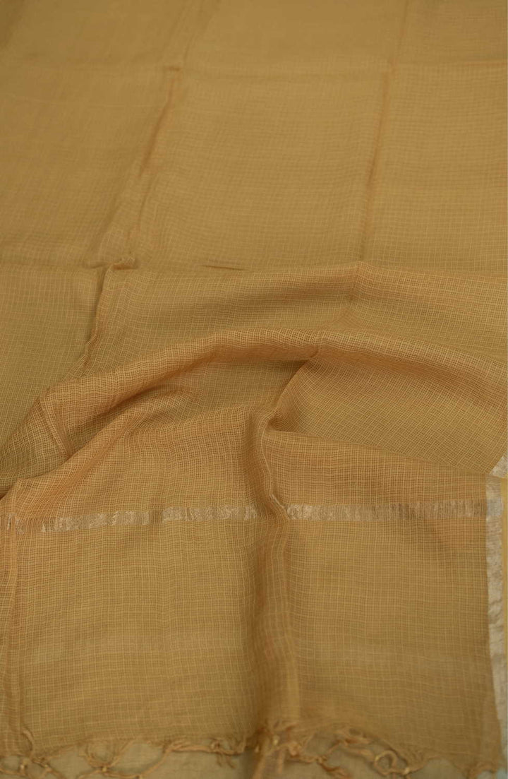 Dark Yellow Kota Cotton Dupatta