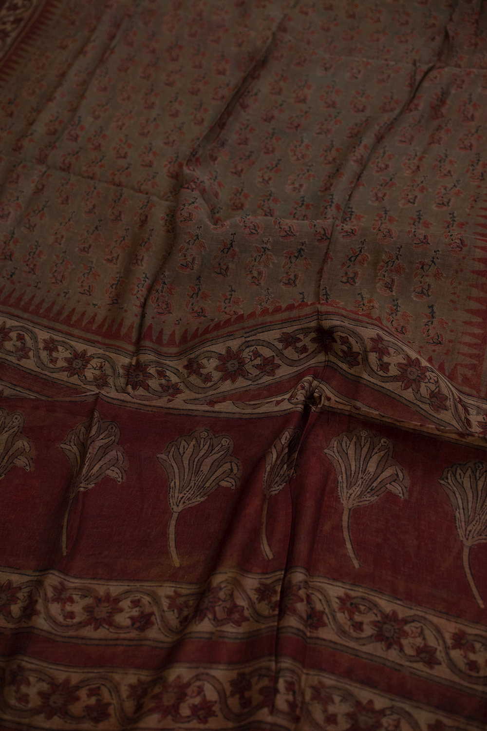 Chanderi Silk Cotton Dupatta - Matkatus