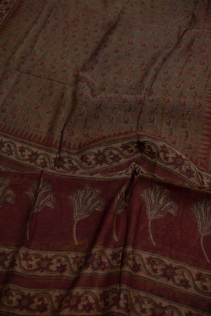 Chanderi Silk Cotton Dupatta - Matkatus