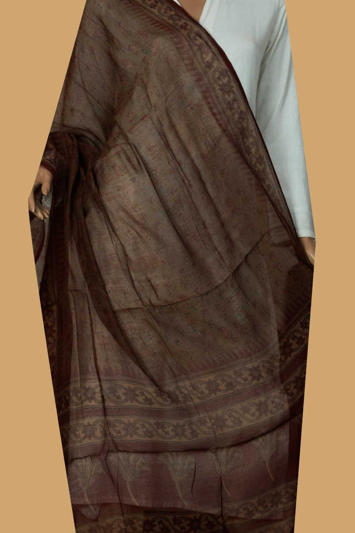 Silk Cotton Dupattas - Matkatus 