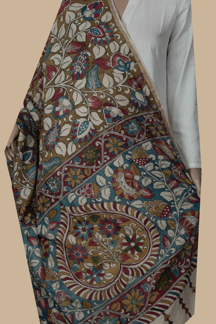 Kalamkari Dupattas-Matkatus