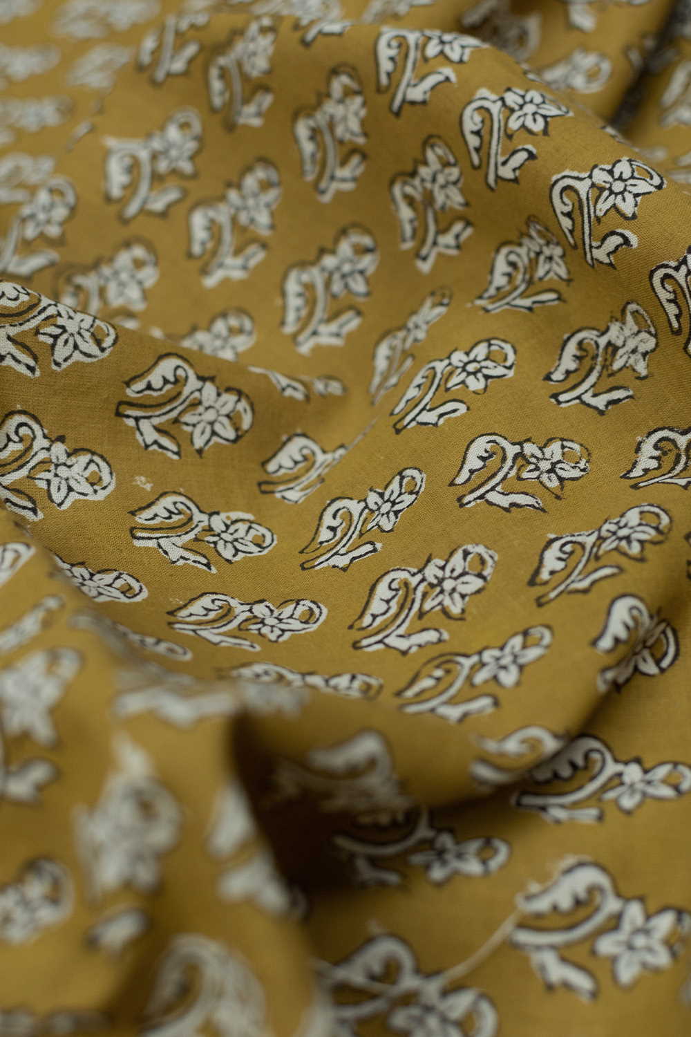 Little Florets Bagru Cotton Fabric