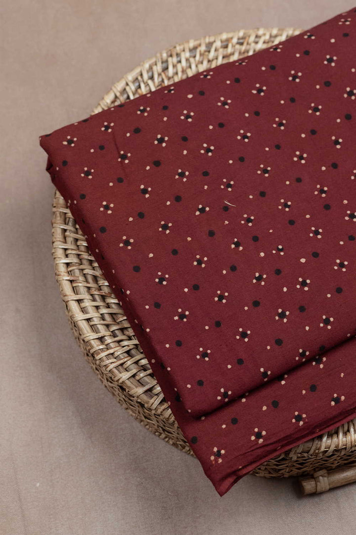 Ajrak Cotton Fabrics-Matkatus