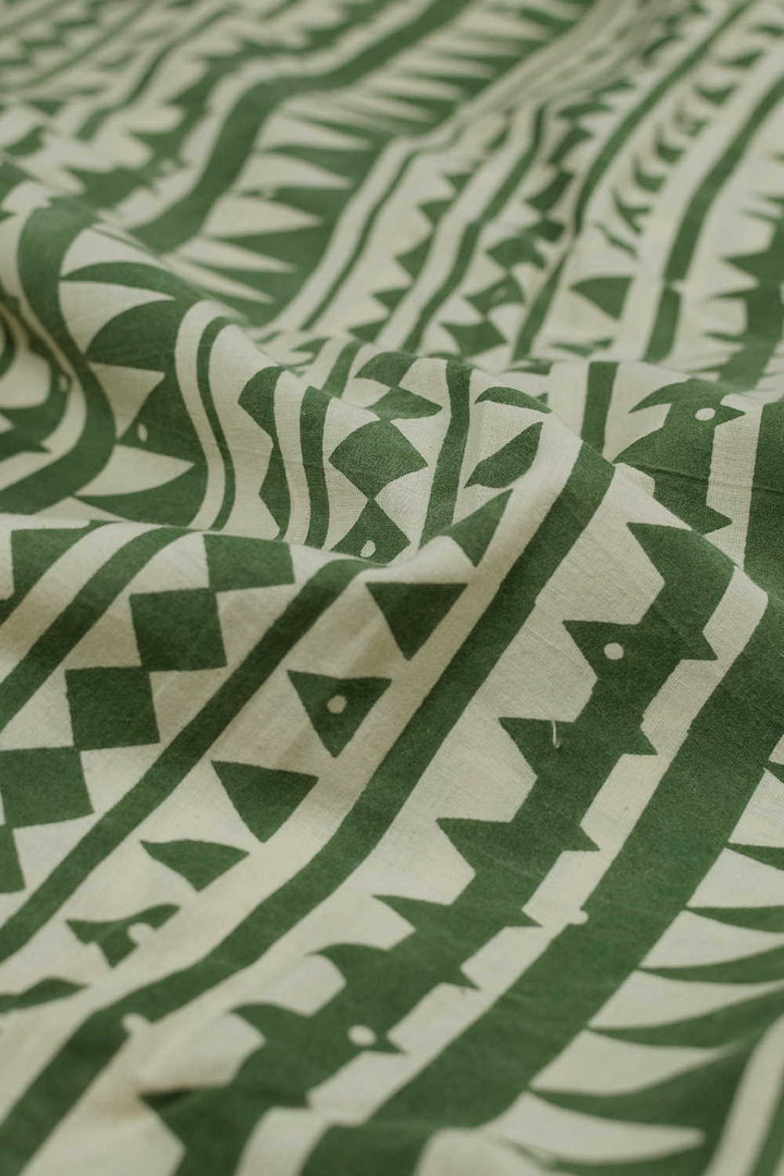 Block Printed Fabric-Matkatus 