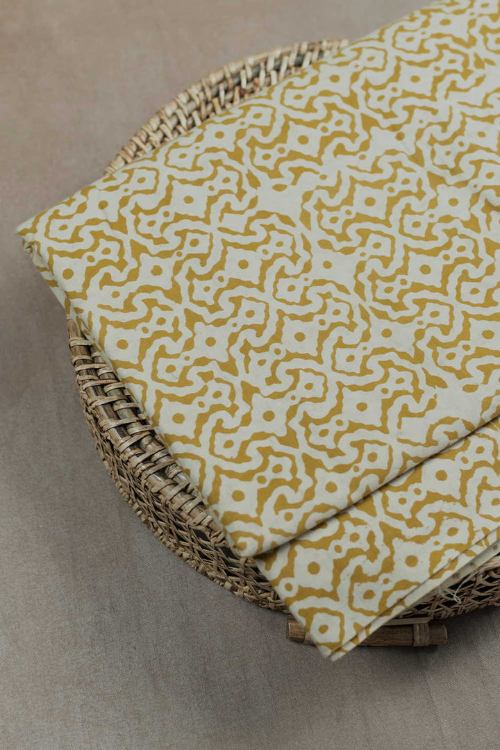 Block Printed Fabric-Matkatus 