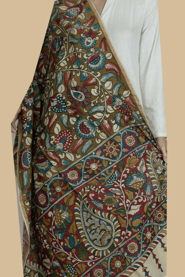 Kalamkari Dupattas-Matkatus