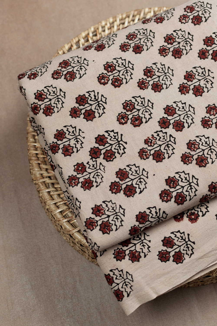 Ajrak Cotton Fabrics-Matkatus