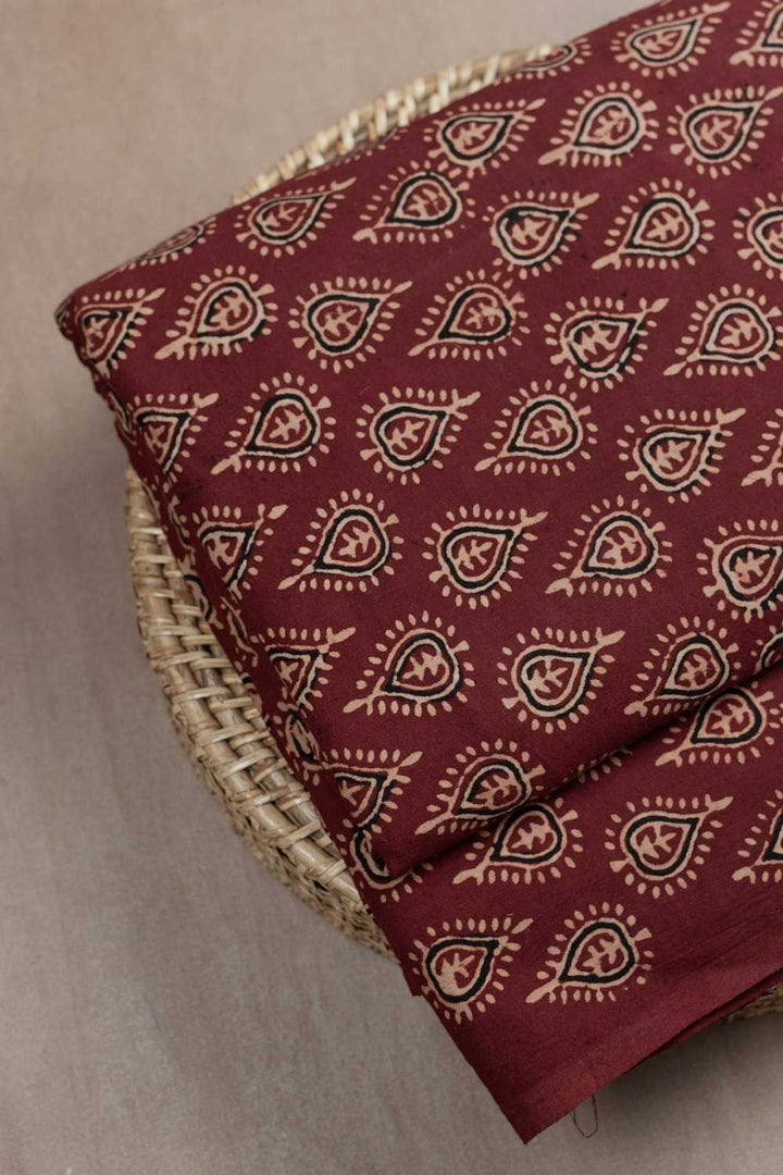 Ajrak Cotton Fabrics-Matkatus