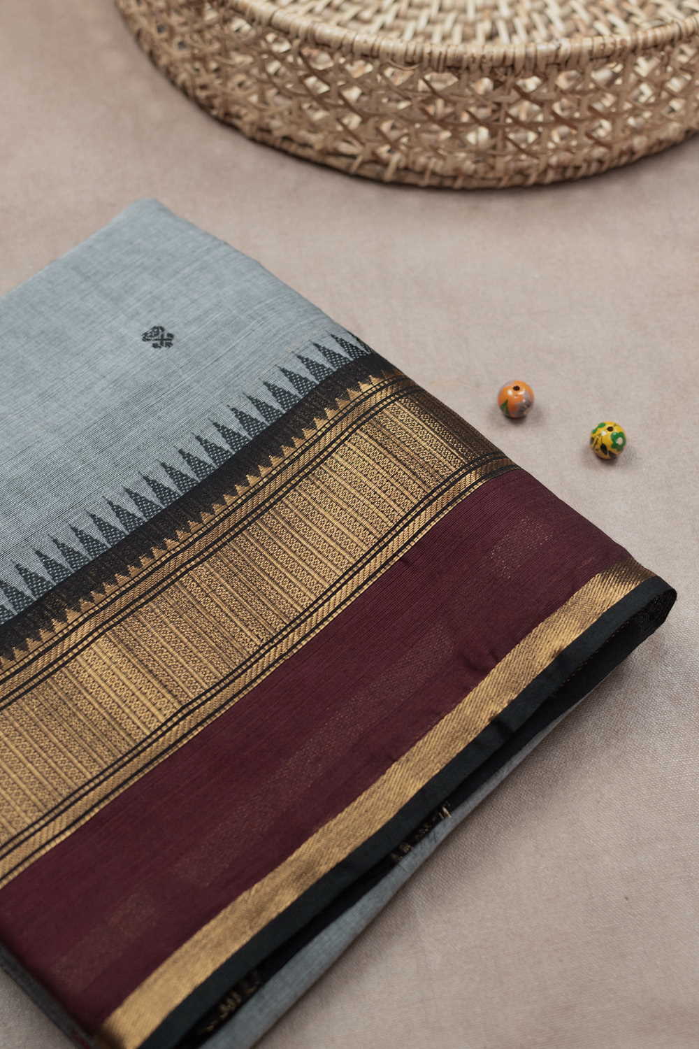 Kanchi Cotton Saree - Matkatus