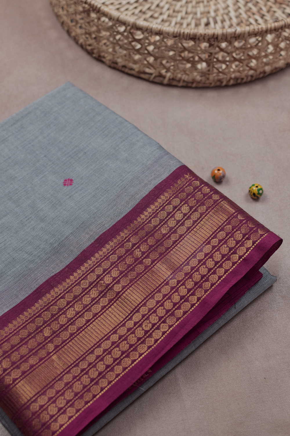 Kanchi Cotton Saree - Matkatus