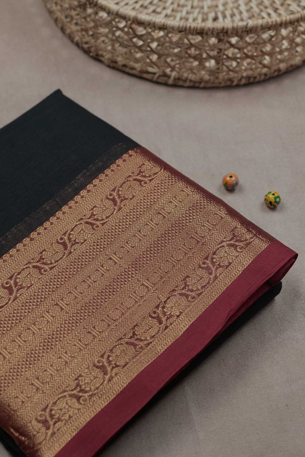 Kanchi Cotton Saree - Matkatus