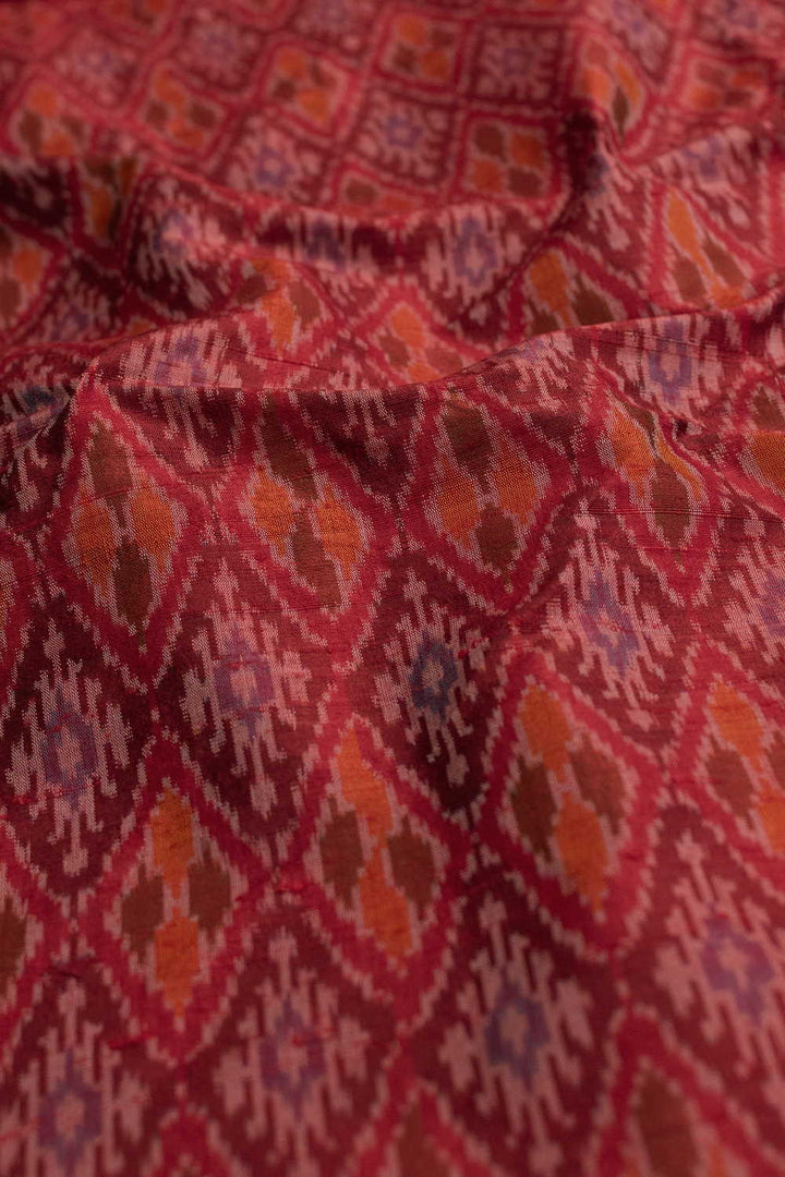 Ikat Silk Fabric-Matkatus 