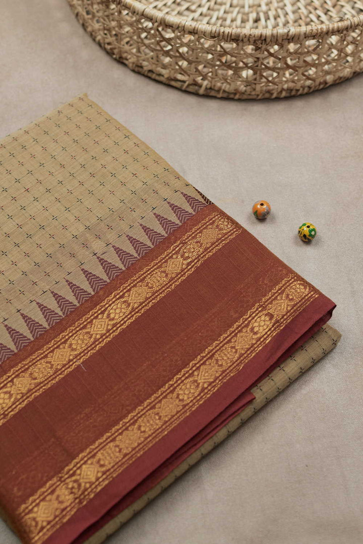 Kanchi Cotton Saree - Matkatus