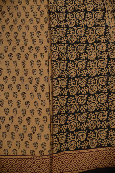 Block Printed Saree-Matkatus 