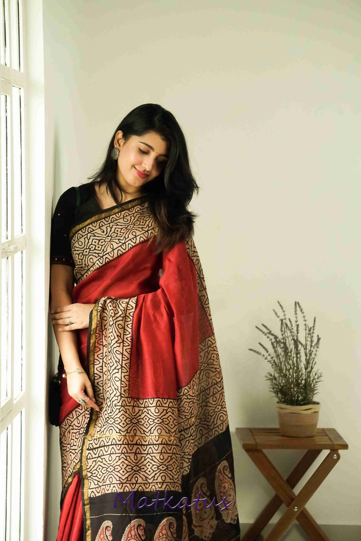 Silk Cotton Saree-Matkatus 