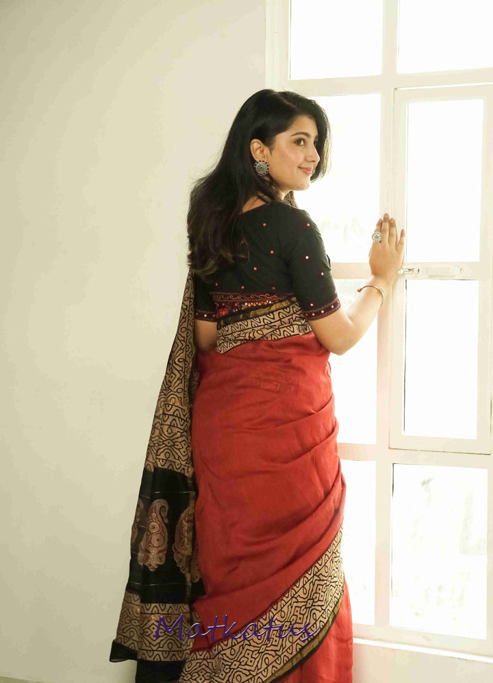 Silk Cotton Saree-Matkatus 