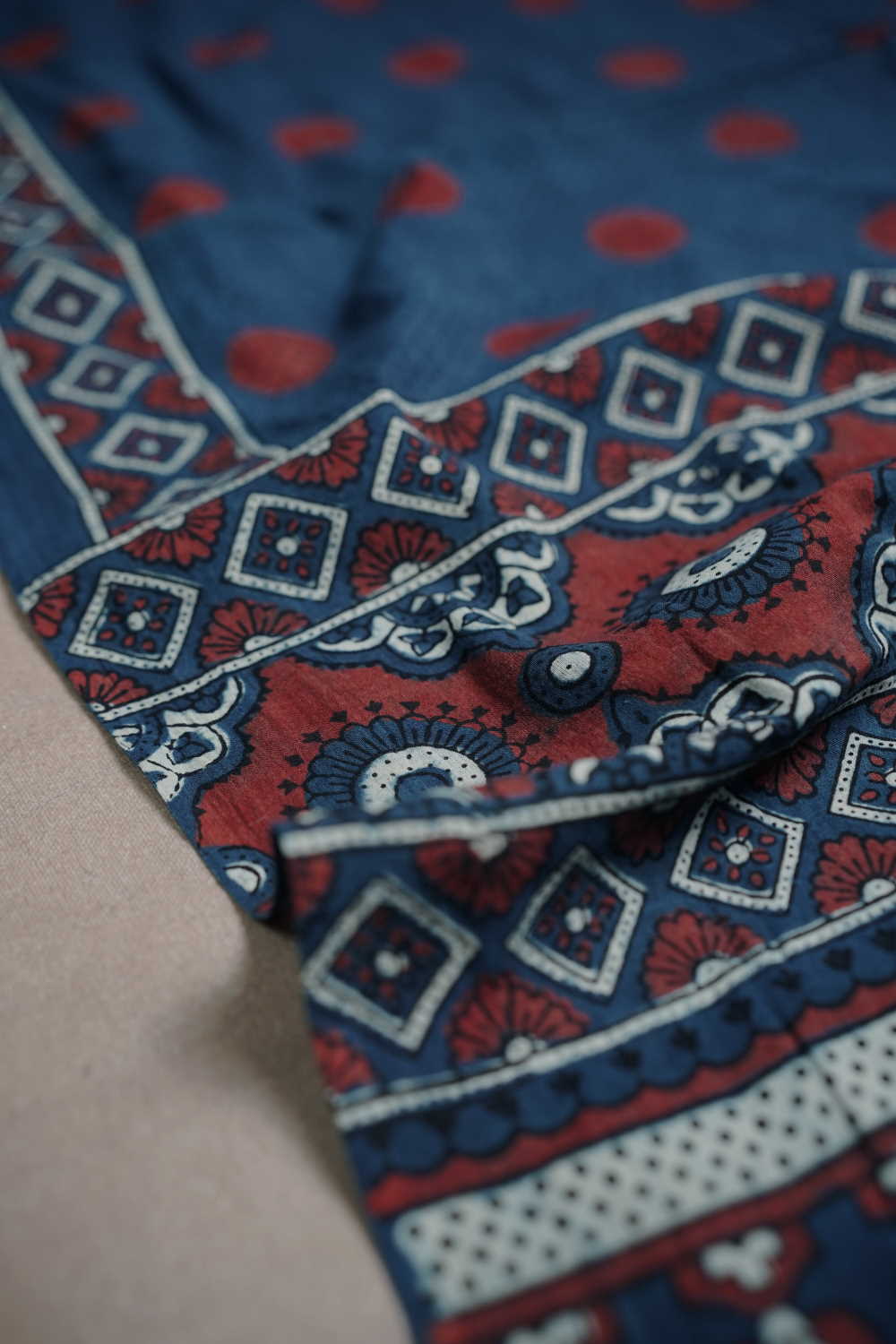 Block Printed Dupattas - Matkatus 