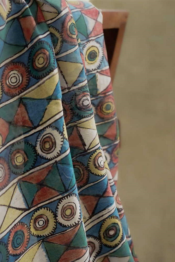 Pen Kalamkari Fabrics - Matkatus