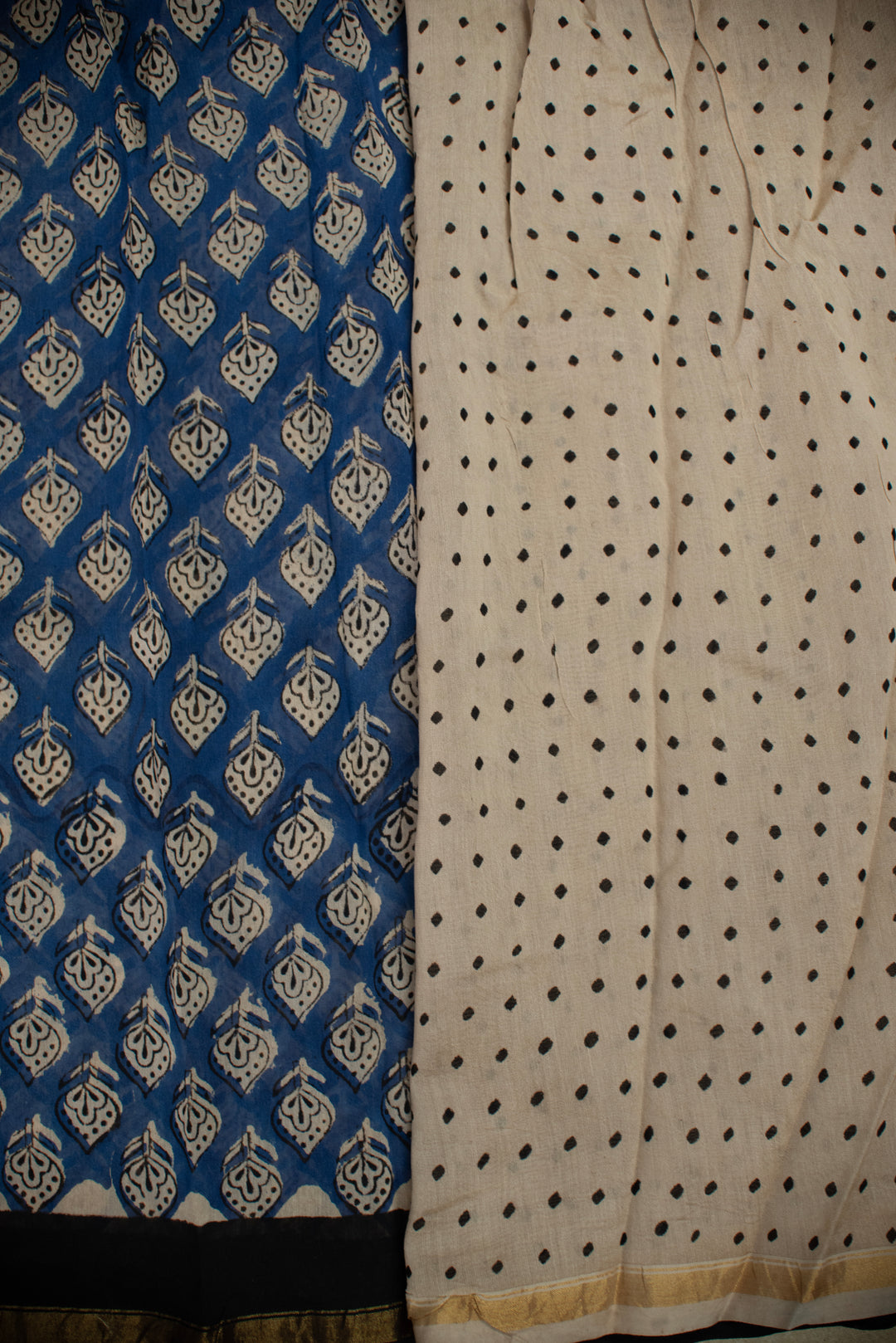 Block Printed Saree-Matkatus 