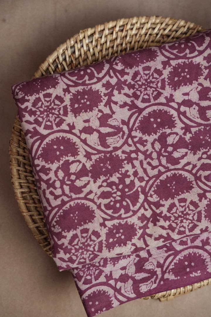 Block Printed Fabric-Matkatus 