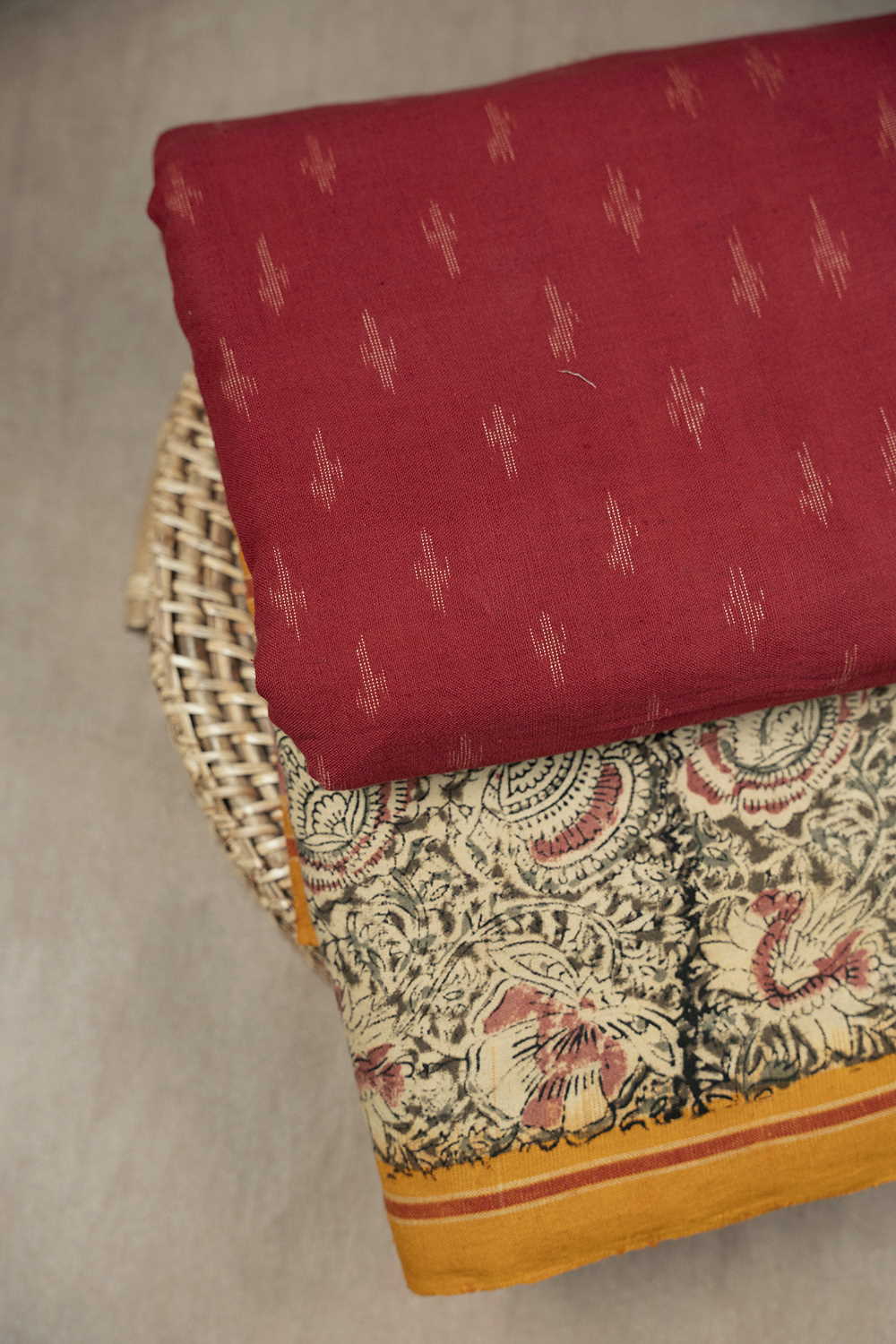 Printed Kalamkari Fabrics - Matkatus