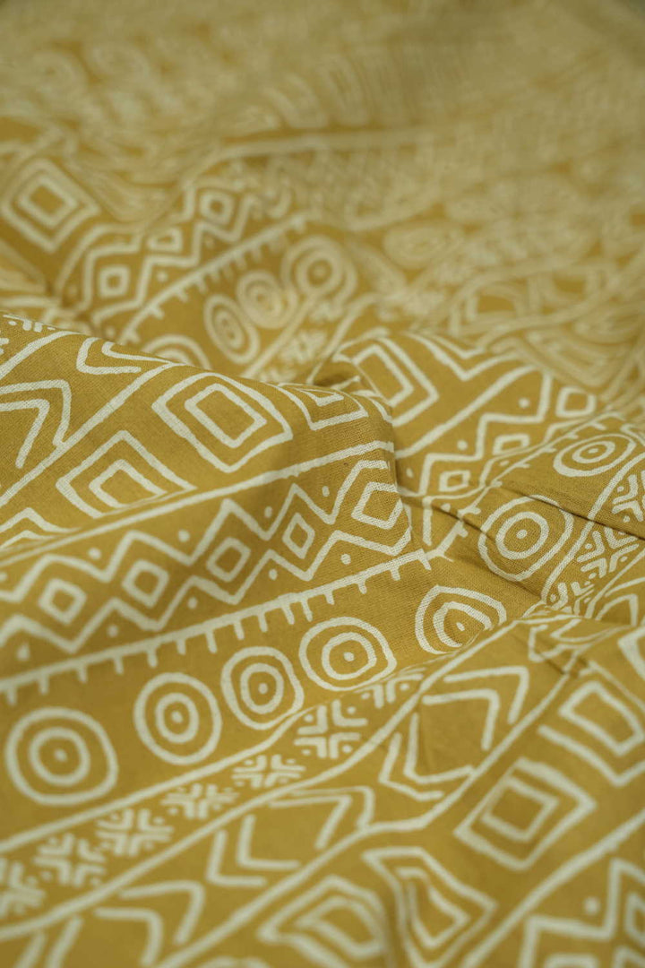 Block Printed Fabric-Matkatus 