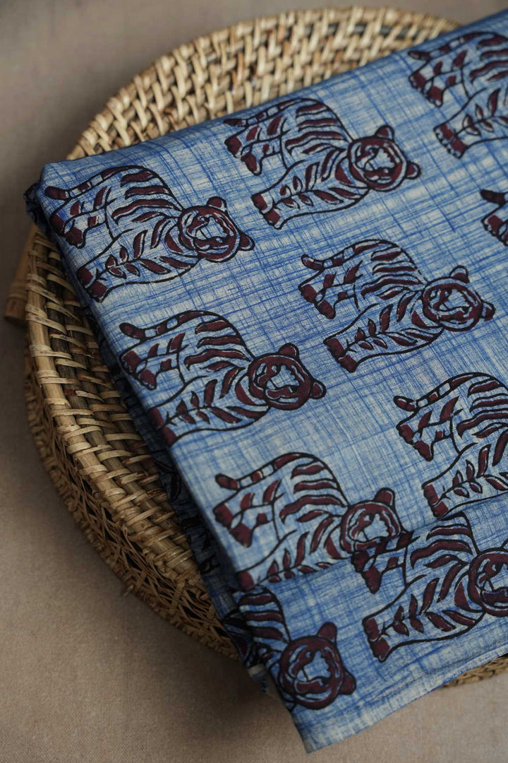 Block Printed Fabric-Matkatus 