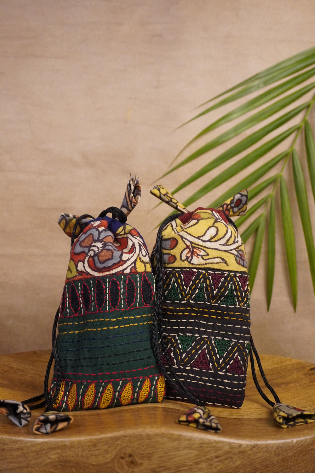 Painted Kalmakari Bags-Matkatus 