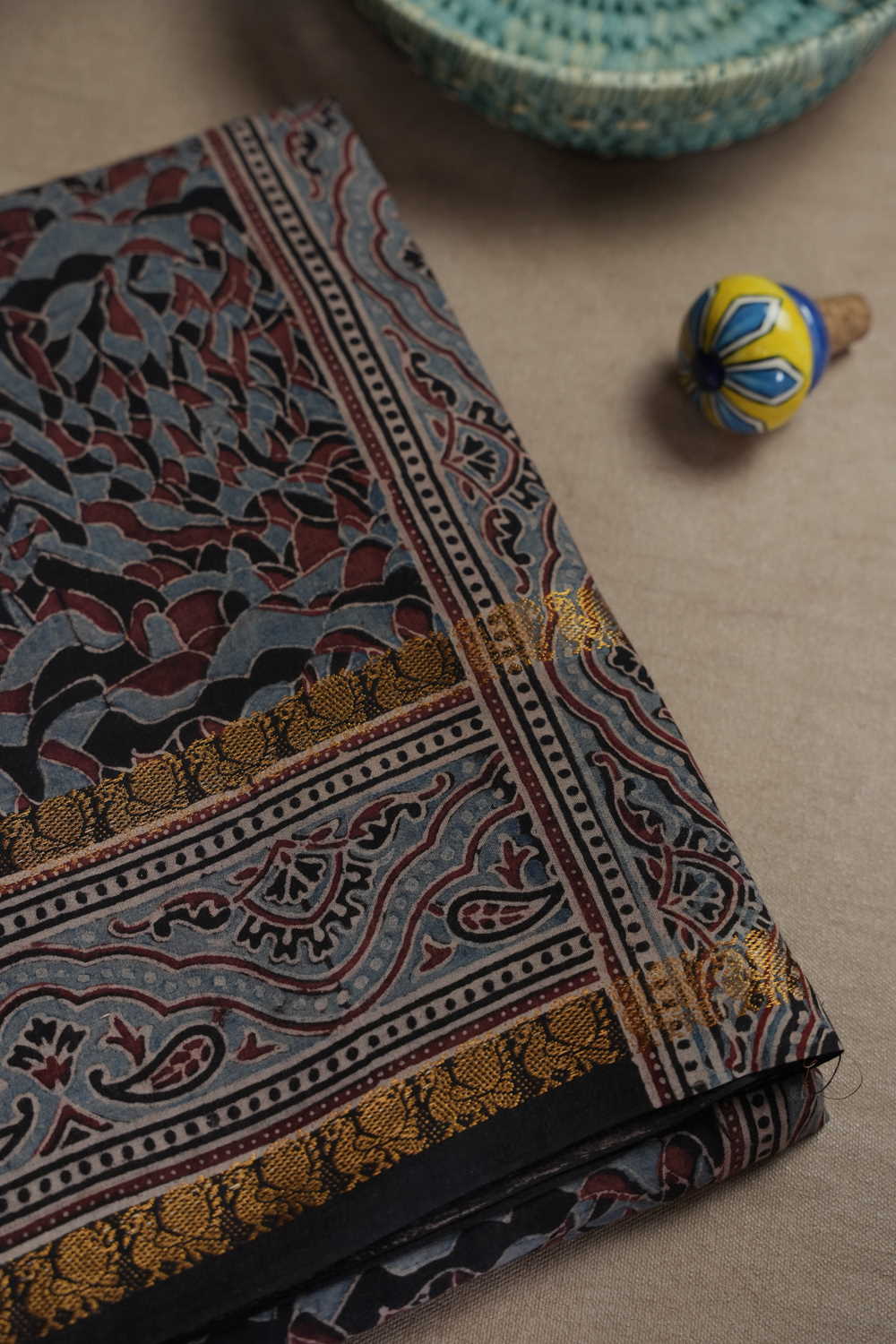 Ajrak Cotton Sarees - Matkatus