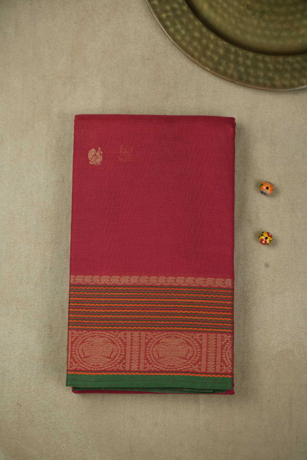 Kanchi Cotton Saree-Matkatus 