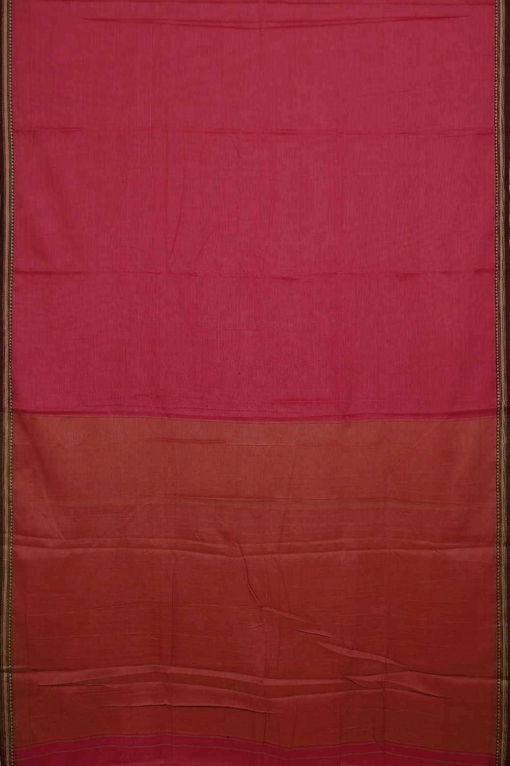 Salmon Red Narayanpet Cotton saree