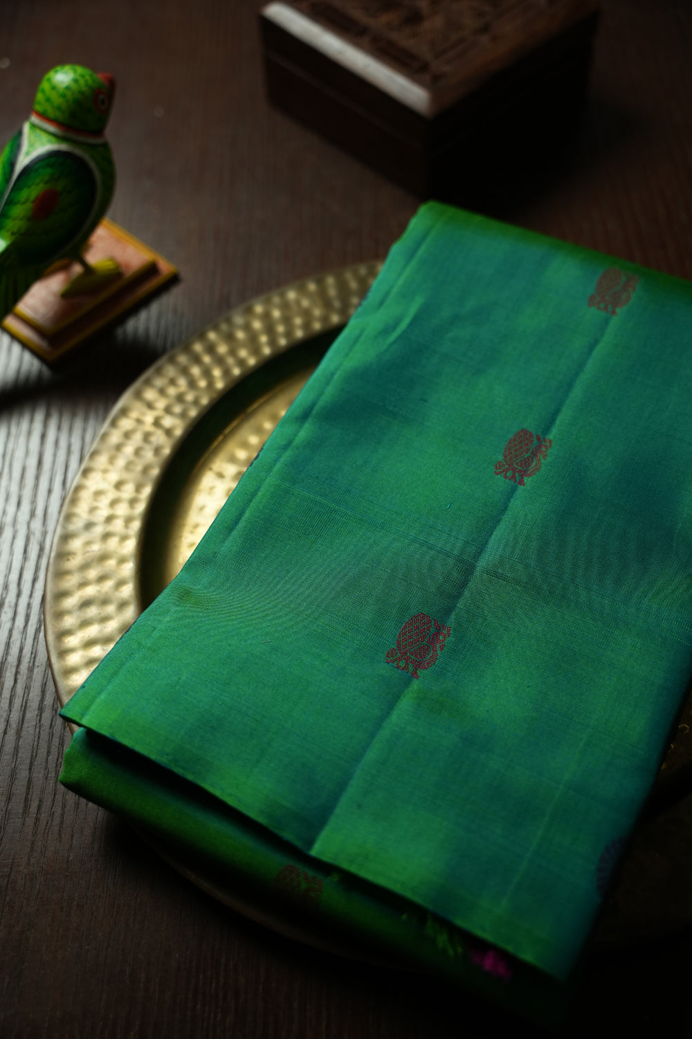 Kanchi Silk Saree-Matkatus 