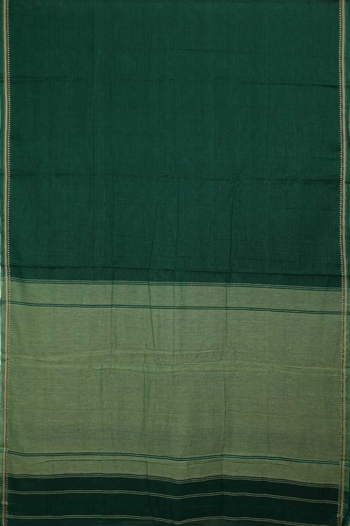 Deep Leaf Green Narayanpet Cotton saree