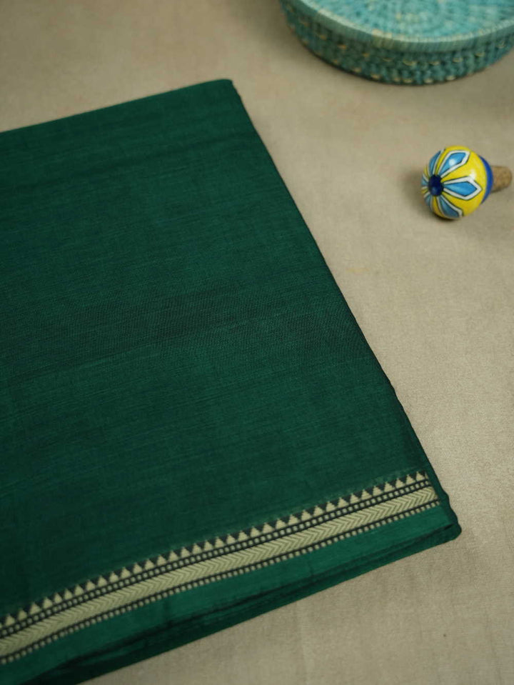 Deep Leaf Green Narayanpet Cotton saree