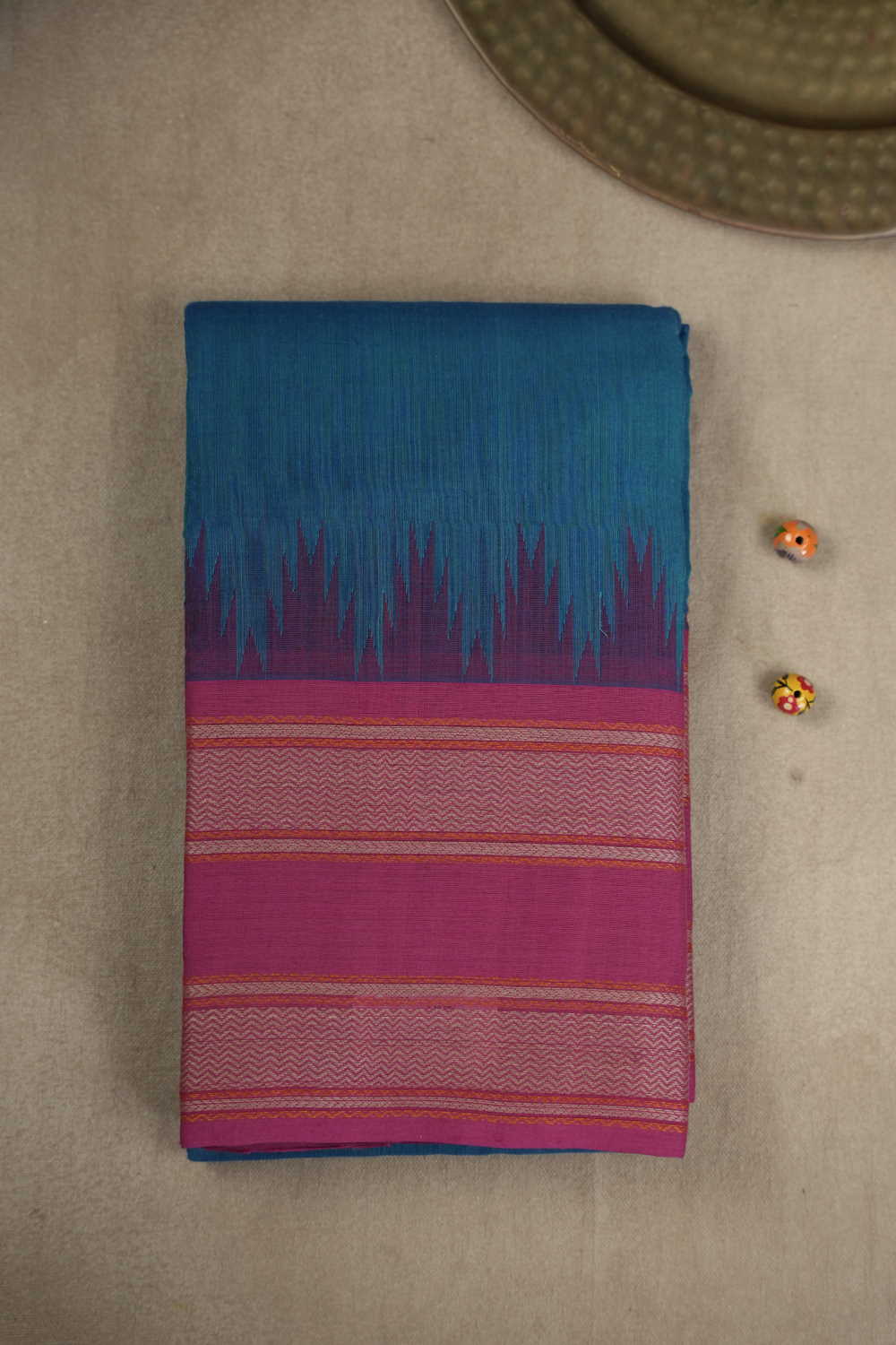 Kanchi Cotton Saree-Matkatus 